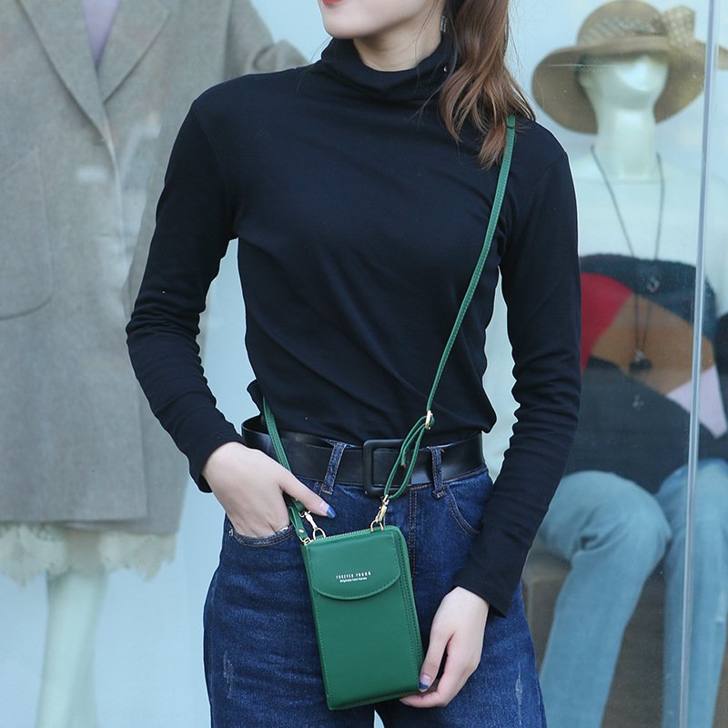 Women's PU Leather Crossbody Bag, Luxury Style Shoulder Purse