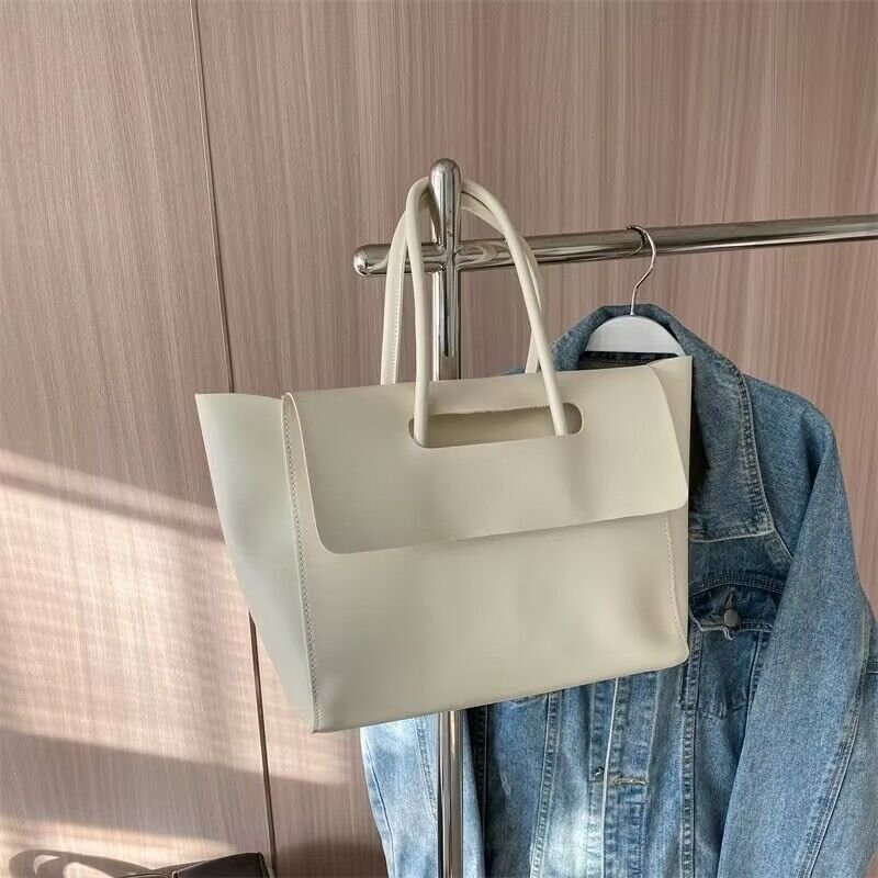 Premium Designer-Style Women's Handbag, Structured PU Leather Tote - Image 4