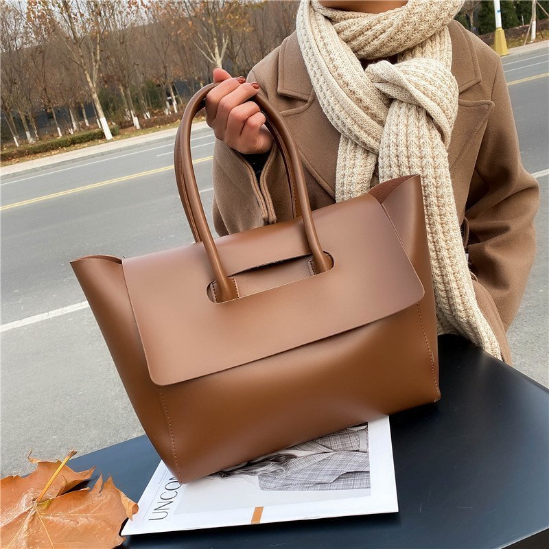Premium Designer-Style Women's Handbag, Structured PU Leather Tote - Image 7