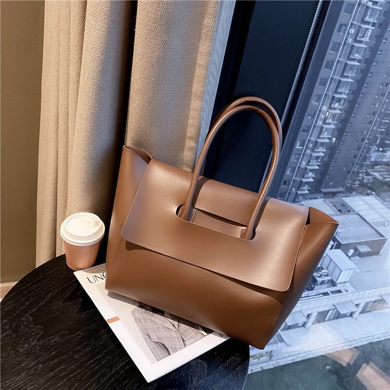 Premium Designer-Style Women's Handbag, Structured PU Leather Tote - Image 6