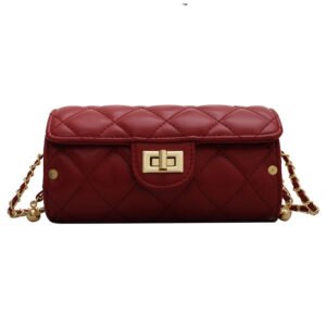 Trendy Women's PU Leather Shoulder Bag – Classic Underarm Bag & Casual Handbag